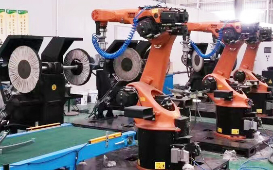 打磨<a href='http://www.thaicontents.com' target='_blank'><u>機器人工作站</u></a>